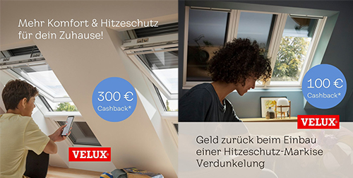 Velux Cashback Kampagne